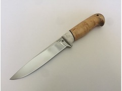 Нож Витязь  (сталь ХВ5, рукоять карельская береза)