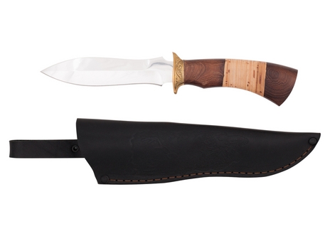 Нож Варвар (сталь 95Х18, рукоять венге, береста)