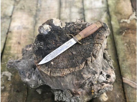 Нож Разведчика (сталь 95Х18, рукоять орех)
