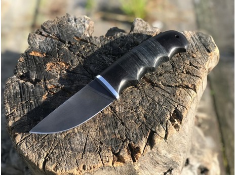 Нож Егерь (сталь Х12МФ, рукоять граб, кожа)