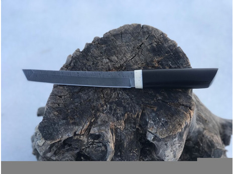 Нож Танто  (дамаск, рукоять граб)