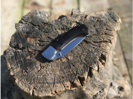 Складной нож Енот (сталь  Х12МФ, дерево граб)