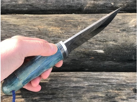 Нож Егерь (ELMAX, рукоять карельская береза)