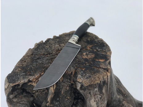Нож Бахарман (дамасская сталь, рукоять  граб)