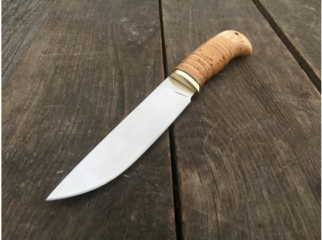 Нож Лиса (сталь Х12МФ, рукоять береста)