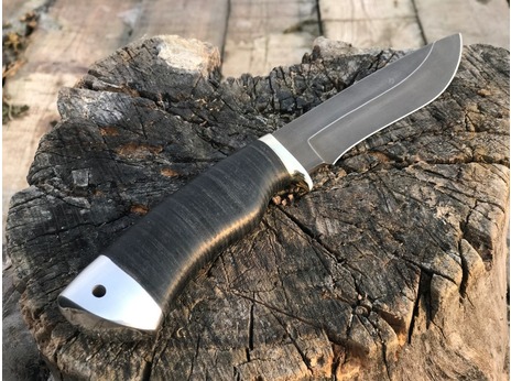 Нож Лиса ( сталь Х12МФ, рукоять кожа)