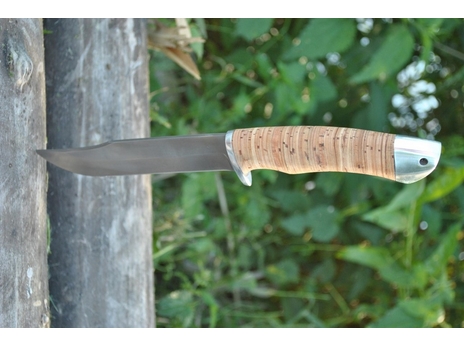 Нож Клык (сталь Х12МФ, рукоять береста)