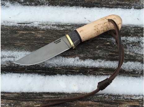Нож Егерь (Х12МФ, рукоять карельская береза)