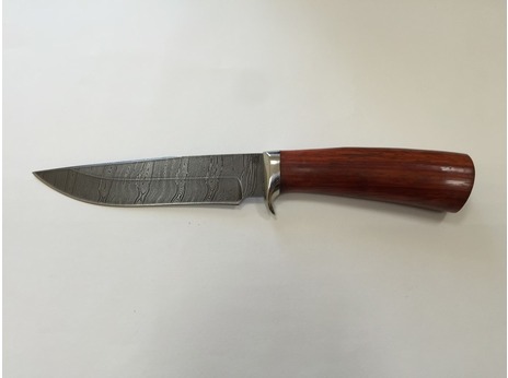 Нож Лиса (дамаск, рукоять падук)