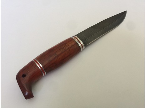 Нож Рысь (дамаск, рукоять падук)