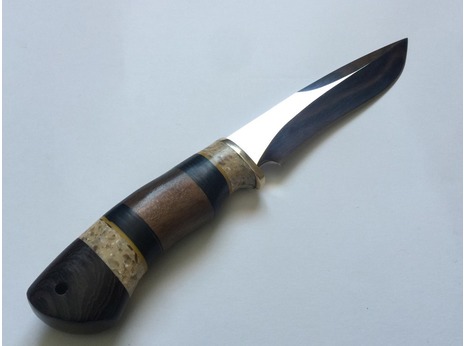 Нож Гепард (сталь ХВ5, рукоять венге, кожа)