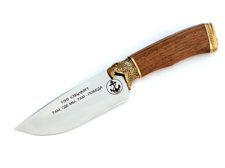 Нож Таежный (сталь 95Х18, рукоять орех, литье)
