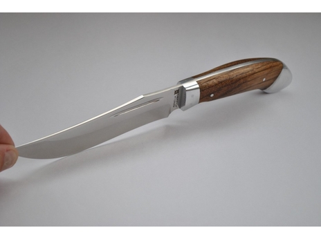 Нож Бухарский (сталь Х12МФ, рукоять зебрано)
