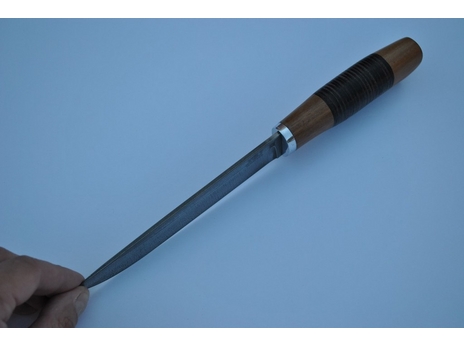 Нож Рысь (сталь ХВ5, рукоять венге, кожа)
