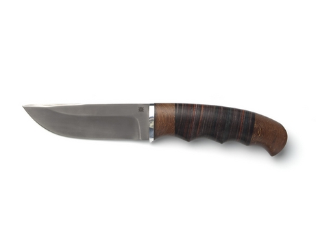 Нож Егерь (Х12МФ, рукоять венге, кожа)