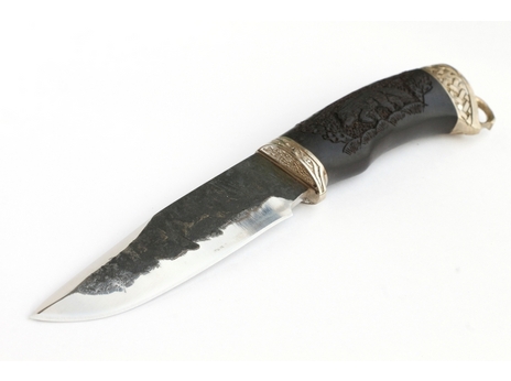 Нож Лиса (сталь Х12МФ ручная ковка, рукоять граб)