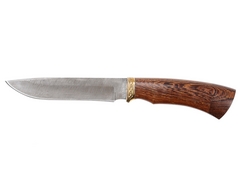Нож Гепард 1 (дамаск, рукоять венге)