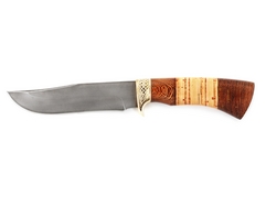 Нож Коршун (сталь Х12МФ, рукоять венге, береста)