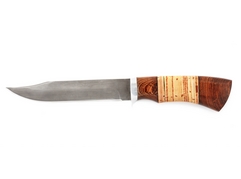 Нож Щука (сталь Х12МФ, рукоять венге, береста)