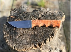 Нож Егерь (сталь Элмакс, рукоять стабилизированная карельская береза)