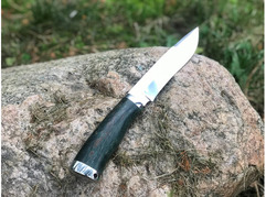 Нож Гепард (elmax, рукоять стабилизированная карельская береза)