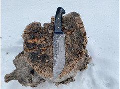 Нож Бухарский (сталь дамаск, рукоять акрил)