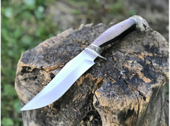 Нож Бухарский (сталь S390, рукоять стабилизированное дерево, акрил)