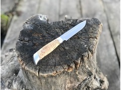 Нож Норвежский  ( Х12МФ, рукоять карельская береза)