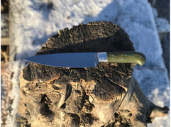 Кухонный нож №2 (сталь 95Х18, рукоять микарта)