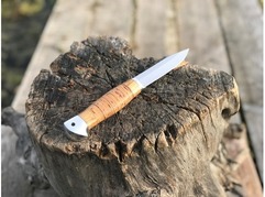 Нож Промысловый  (сталь Х12МФ, рукоять береста)