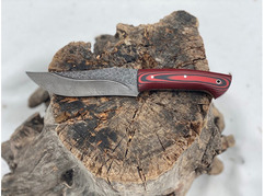 Нож Бухарский (сталь дамаск, рукоять G10)