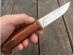 Нож Сурок  (сталь elmax, рукоять дерево кокоболо)