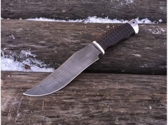 Нож Бухарский(дамаск, рукоять граб)
