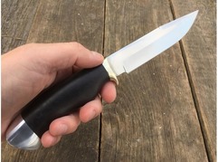 Нож Лиса (elmax, рукоять дерево граб)