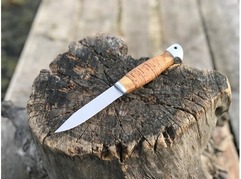 Нож Промысловый  (сталь Х12МФ, рукоять береста)
