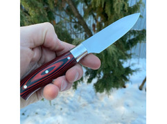 Нож Овощной  (сталь AUS8, рукоять G10)