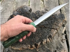 Нож Якут (сталь Х12МФ, рукоять карельская береза)