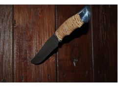 Нож Бухарский(дамаск, рукоять береста)