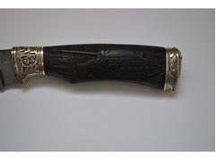 Нож Лиса (дамаск, рукоять граб)