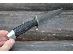 Нож Щука (дамаск, рукоять граб)