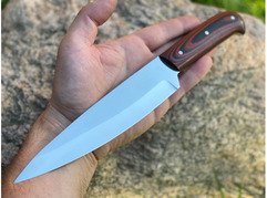 Кухонный нож №2 (сталь 95Х18, рукоять G10)