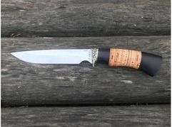 Нож Витязь (сталь 95Х18, рукоять граб, береста)