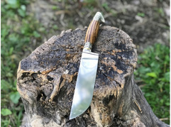 Нож Бахарман (сталь 95Х18, рукоять зебрано)