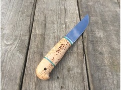 Нож Сурок  (сталь 95Х18, рукоять карельская береза)