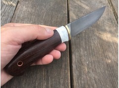 Нож Сурок  (сталь Х12мф, рукоять акрил, венге)