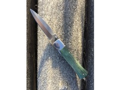 Складной нож Витязь (сталь S390, стабилизированная карельская береза)