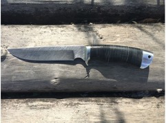Нож Витязь (дамаск, рукоять кожа)