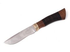 Нож Сурок  (сталь 95Х18, рукоять венге,кожа)