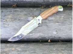 Нож Клык (сталь Х12МФ, рукоять  зебрано)