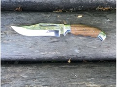 Нож Клык (сталь Х12МФ, рукоять  зебрано)